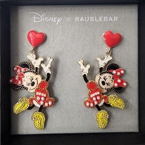 New Disney x BaubleBar Minnie Mouse Earrings
